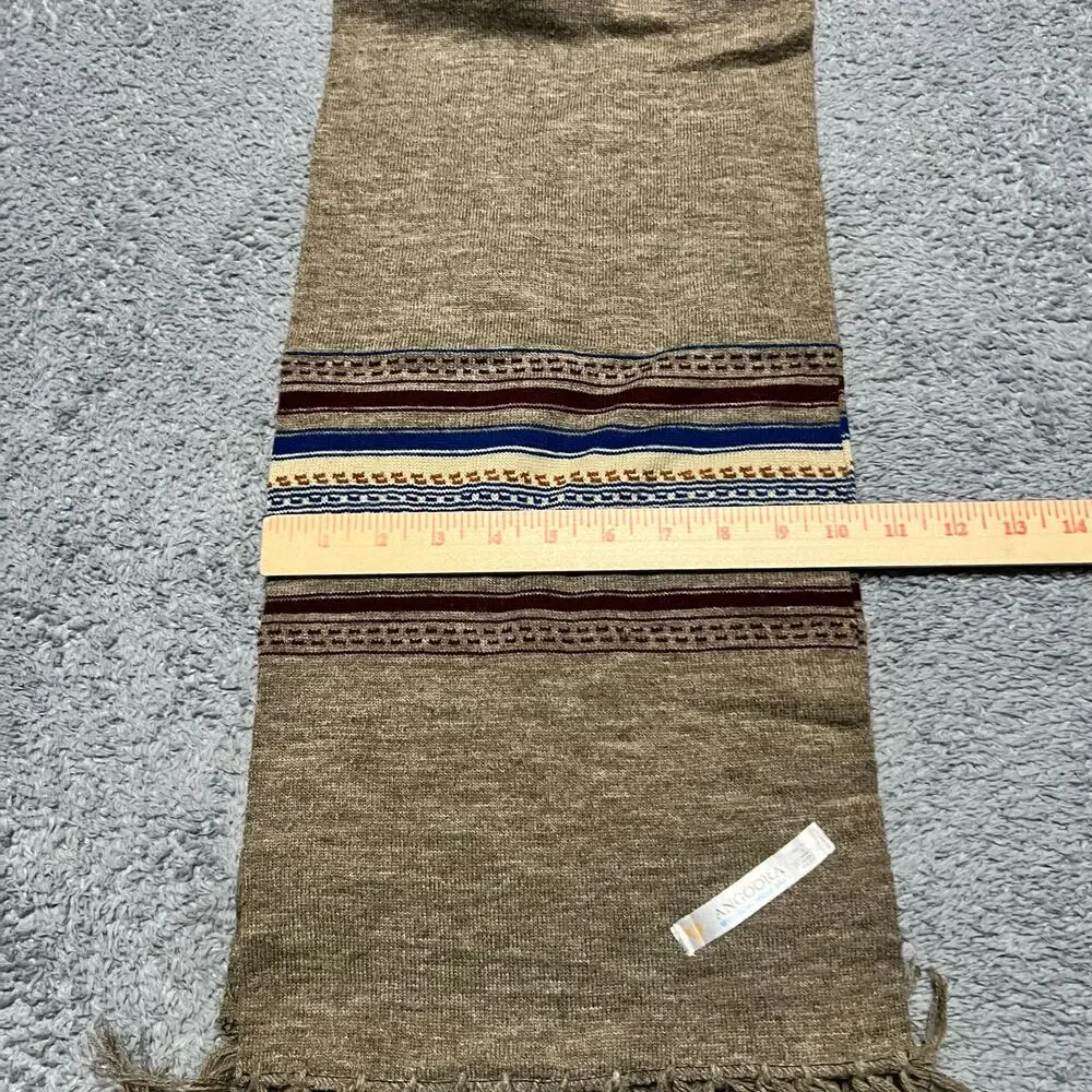Angoora New Neelam Scarf Adult Brown Winter